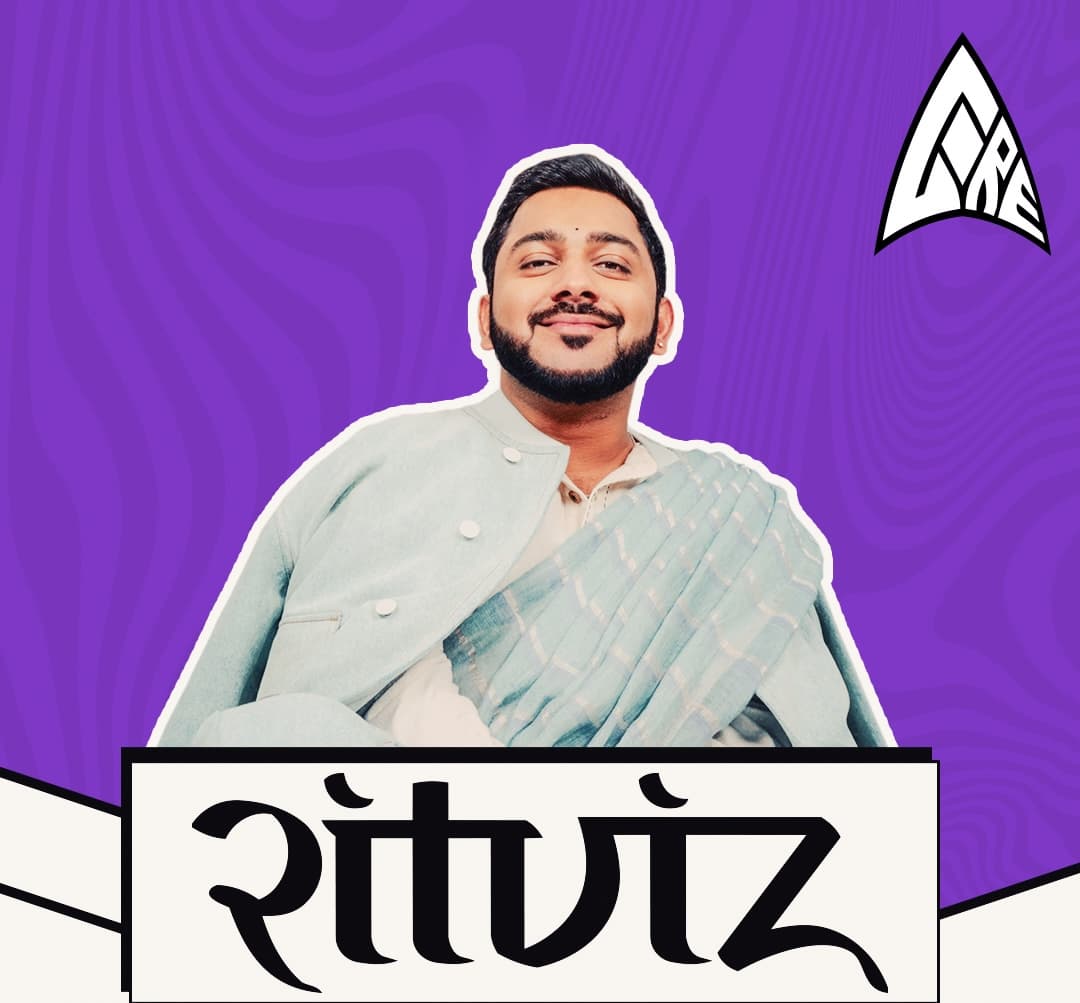 Ritviz event headliner poster